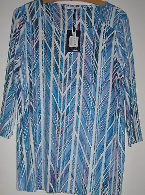 BNWT Dash Size 14 Tunic Top With Front Overlay • £7.50