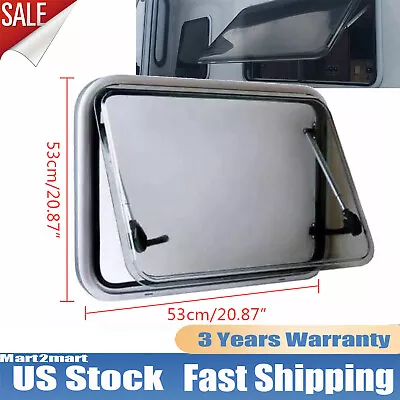 Ventilate Insulate Deluxe RV Camper Windows Vent RV Window Hatch W/Awning Screen • $152