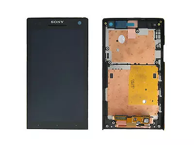 £4.95 • Buy Genuine Sony LT26i Xperia S Black LCD Screen & Digitizer - 1257-2741
