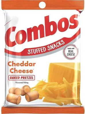 Combos Pretzels Cheddar Cheese 178.6g NK • £54.99