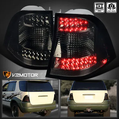 Fits 1998-2005 Mercedes Benz W163 ML320/350/430/500 ML55 Smoke LED Tail Lights • $84