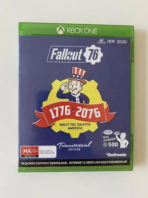 Fallout 76 Xbox One VGC PAL • $8.50