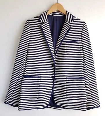 £69.99 • Buy Gant Ladies Nautical Stripe Blazer Jacket Size 12