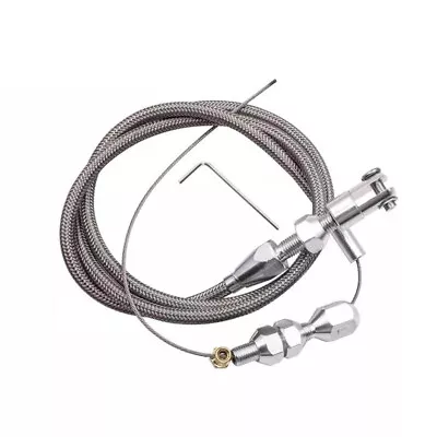 US 36  Long Throttle Cable Braided Stainless Steel Kit Adjustable • $39.99