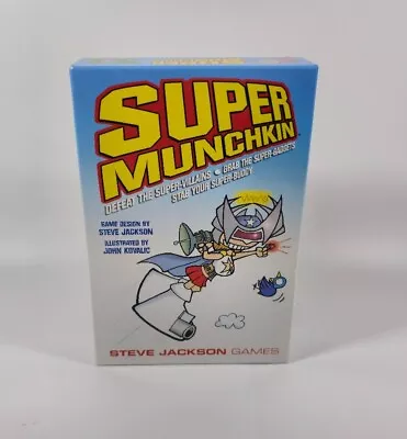 Super Munchkin Card Game By Steve Jackson Games (open Box) • $11.04