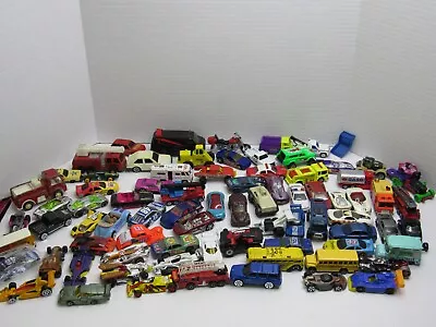 (78) LARGE Lot Of Random Hot Wheels/Matchbox/Maisto 1:64's Asst. Die Cast • $39.99