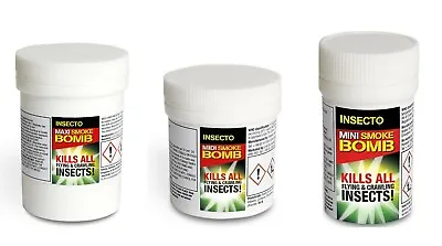 Bed Bug Bomb Killer Fogger Smoke Treatment Bedbugs Insect Poison Kills Quick IN • £7.09