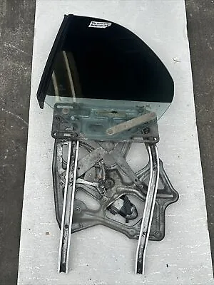 BMW E30 Convertible Rear Left Driver Window Regulator Glass Motor OEM • $100