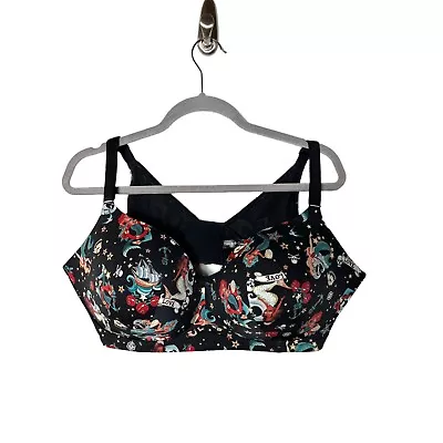 Torrid Curve Mermaid Printwomens Bra 44DD • $35