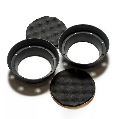 6.5 Inch Speaker Baffle Silicon Including Backing Foam • £19.99