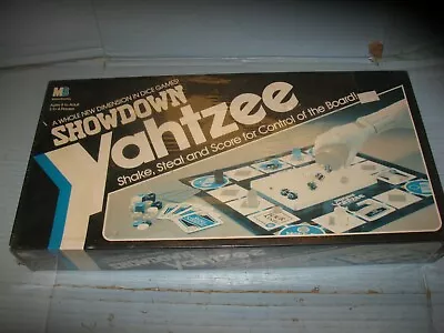 Vintage Showdown Yahtzee Board Game New Factory Sealed Milton Bradley 1991 • $32