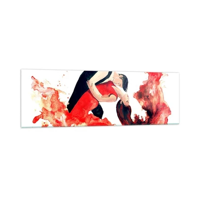 Glass Print 160x50cm Wall Art Picture Dance Clubbing Activities Girl Artwork • £133.79