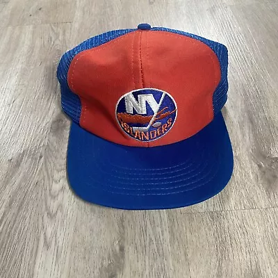 New York Islanders Hat Vintage Snapback NHL Hockey Universal Blue Orange Cap • $19.80