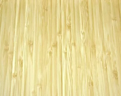 Blonde Natural Bamboo Narrow Wood Veneer Sheet 48  X 96  Paper Back 1/40  Thick • $120