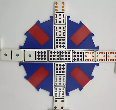 Mexican Train Domino Dominoes Hub Starter Middle Center Station - Pick Colors • $10.50