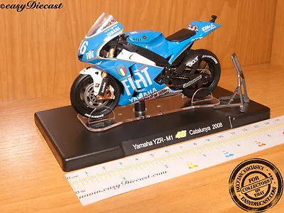 Yamaha YZR-M1 1/18 VALENTINO ROSSI MOTO-GP CATALUNYA'08 • $25.61