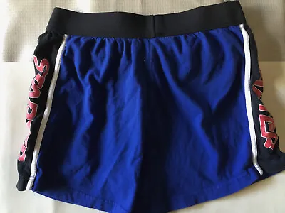 STARTER Men's Vintage Button Fly Leisure Sweat Work Hang Out Shorts Large • $49