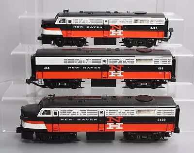 MTH 20-2238-1 New Haven FA-2 ABA Diesel Engine Set #0409/468/0422 With PS2 LN • $465.11