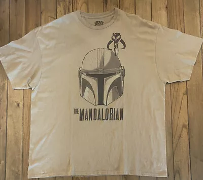 Men's Star Wars: The Mandalorian Helmet Logo T-Shirt • $8.99