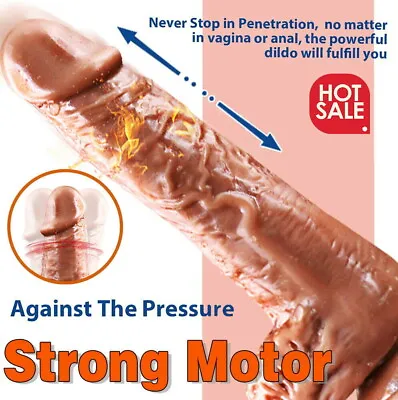 $36.95 • Buy Realistic Thrusting Heating Dildo Vibrator Multispeed Massager Sex Toy For Women