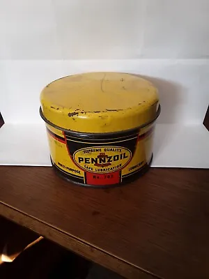 Pennzoil One Pound Grease Can Very Nice Empty • $15