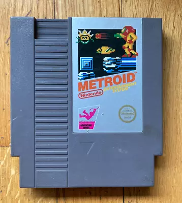 Metroid Nintendo NES 1987 Nintendo Entertainment System 5 SCREW Samus TESTED • $24.99