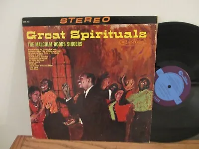 The Malcolm Dodds Singers - Great Spirituals Ra Camden Stereo Gospel Lp • $8