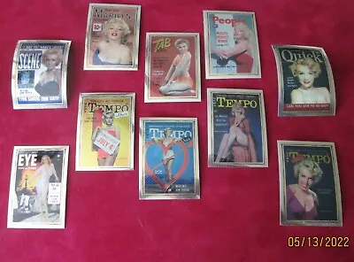 Marilyn Monroe 1993 Sportstime Complete 10 Card Chromium Insert Set • $25
