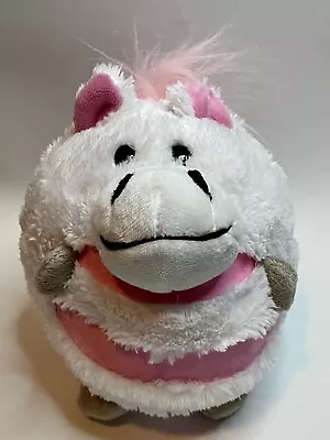 MushaBelly Chatter Mushkin Rosamund White Pink Horse Plush Stuffed Animal Sound • $25