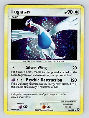 LP - Pokemon Card Lugia 14/132 Secret Wonders HOLO RARE • $32.99