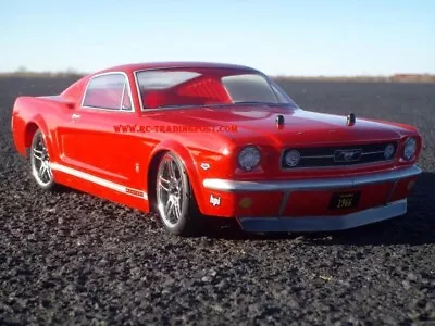 66 FORD MUSTANG GT Custom Painted RC Car Body 1/10 OnRoad HPI/4Tec2.0/V100/RDS • $79.95