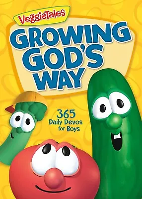 Growing God's Way: 365 Daily Devos For Boys (VeggieTales) • $15.71