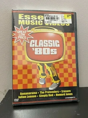 Essential Music Videos - Classic 80s (DVD 2004) BRAND NEW SEALED  • $19.99