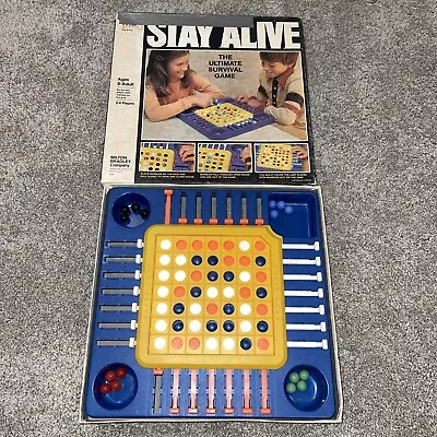 Vintage STAY ALIVE Ultimate Survival Marble Game MB 1978 16 Marbles • $12.99