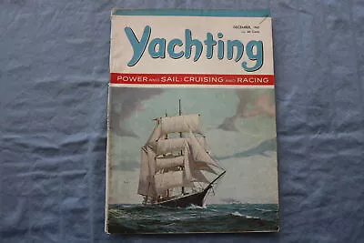 1962 December Yachting Magazine - Cruising And Racing Cover - E 9451 • $35