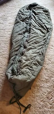 US Military Vintage Intermediate Cold Weather Mummy Sleeping Bag • $76