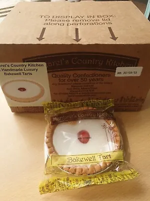 Cherry Bakewell Tarts- Margaret's Country Kitchen 12 Handmade Great For Parties  • £25.99