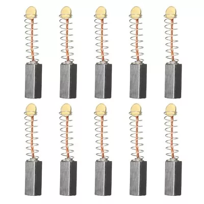 Carbon Brushes For Electric Motors 13mm X 6 X 4mm Replacement Part Set Of 10 New • $4.76