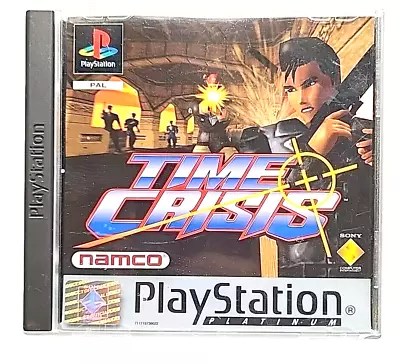 Time Crisis - Platinum PS1 Playstation PAL • $29.97
