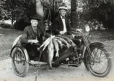 1924 Harley Davidson Founders PHOTO Arthur Davidson + William HarleyMotorcycles • $4.68