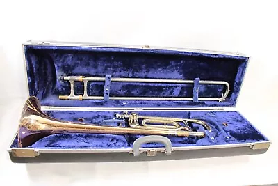 Vintage 66'-67' Reynolds Contempora Tenor Trombone W/ F Rotor & Case • $1299.99