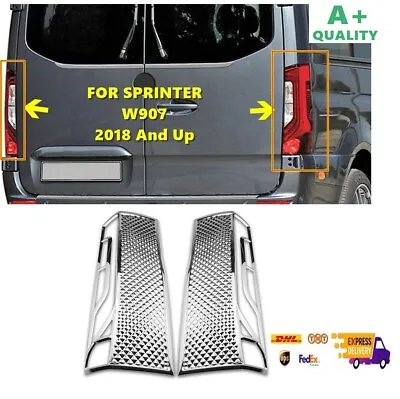 For Mercedes Sprinter W907 Chrome Stop Frame 2 Pcs ABS. Model 2018 And Up • $79