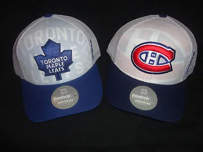 Montreal Canadiens-toronto-2014 Draft Day Snapback Mesh Cap/hat Reebok Nhl New • $29.99