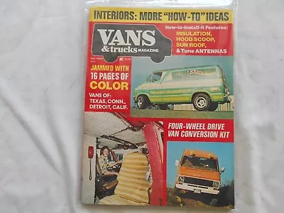 VANS & TRUCKS Magazine SEPTEMBER 1975 NO.2  • $60
