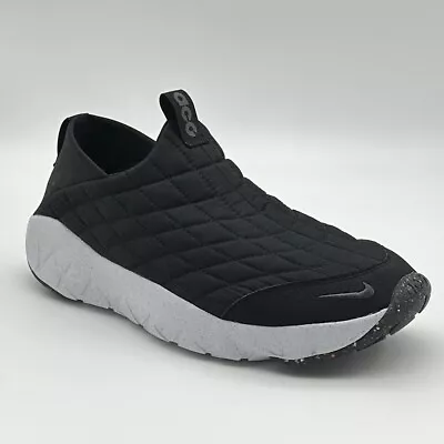 Nike ACG Moc 3.5 Black Iron Grey Men's Slip-On Moccasin Shoes DJ6080-001 • $53.99