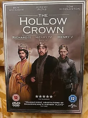 The Hollow Crown Series 1 Richard Ii Henryiv V Bbc 4 Disc Box Set Dvd New Sealed • £7.25