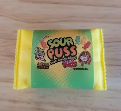 Topps Wacky Packages Erasers Series 1 #18 Sour Puss Sour Patch Kids • $2.49