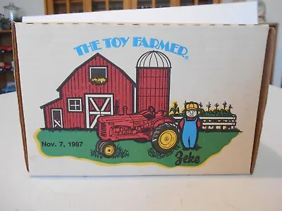 1987 Ertl 1:16 Massey-Harris 33 Tractor Toy Farmer Edition #1172PA W/LOA NIB • $60