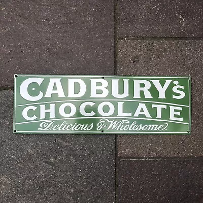 Cadburys Fry’s Cream Enamel Sign  • £140