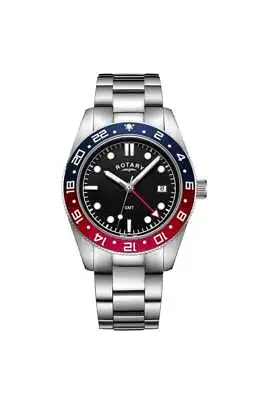 Rotary Gents Henley GMT Watch GB00028/04 • £85